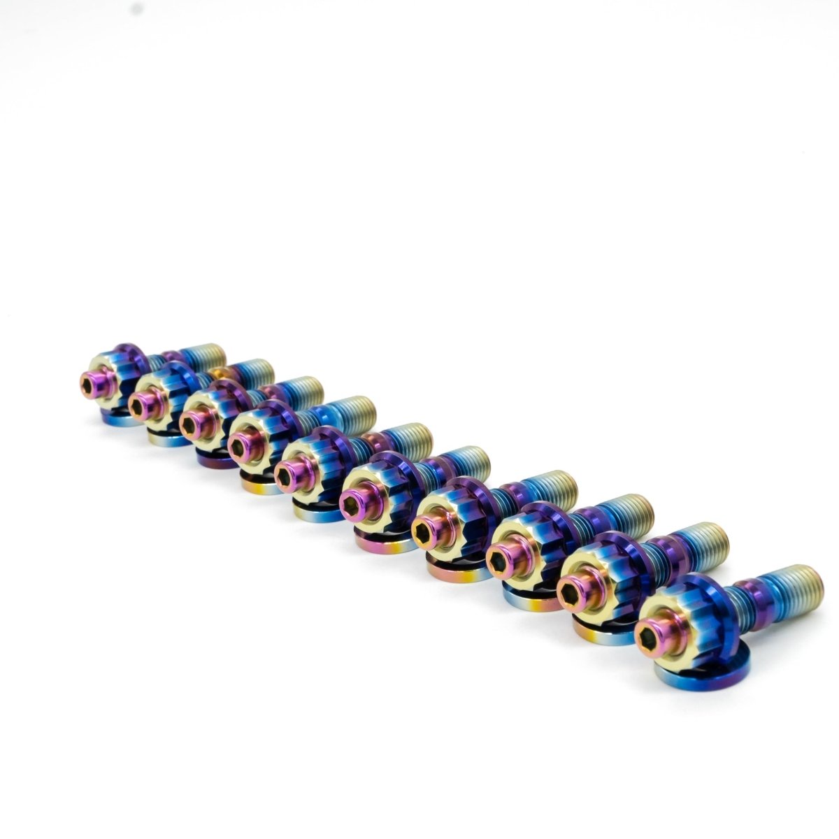 JDC Titanium Exhaust Manifold Stud Kit (Evo X) - JDMuscleExhaust Manifold StudsJDC-TI-EVOX-EMSK-12P-N12 PointBurnt