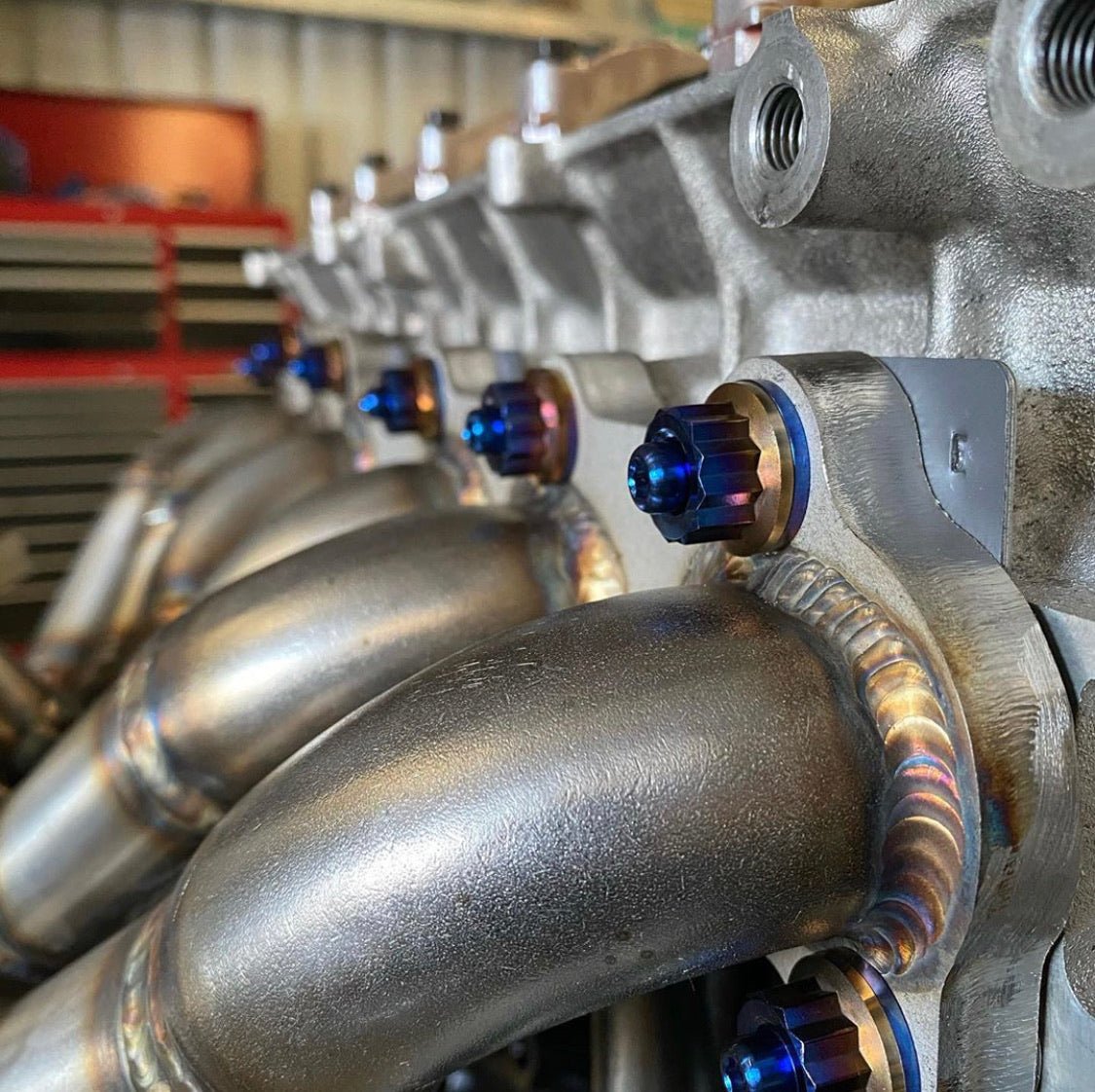 JDC Titanium Exhaust Manifold Stud Kit (MK4 Supra) - JDMuscleEngine Dress - UpJDC-TI-MK4-EMSK-6-NNo Thanks6 PointBurnt