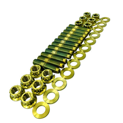 JDC Titanium Exhaust Manifold Stud Kit (MK4 Supra) - JDMuscleEngine Dress - UpJDC-TI-MK4-EMSK-6-NNo Thanks6 PointBurnt
