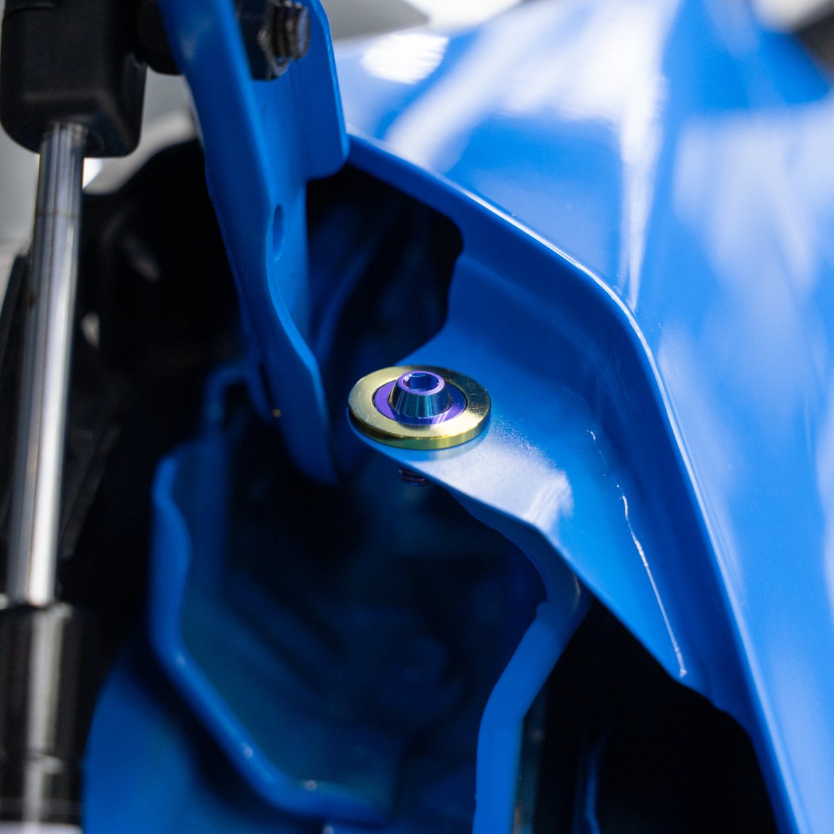 JDC Titanium Fender Hardware (2023+ FL5 Civic Type R/11th Gen Civic Si) - JDMuscleEngine Dress - UpJDC-TI-FL5-FNDHW-FFA-TIFlush - Fit AllenBurnt