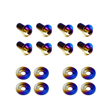 JDC Titanium Fender Hardware (Skyline R33 GT - R) - JDMuscleEngine Dress - UpJDC-TI-R33-FenderHWBurnt