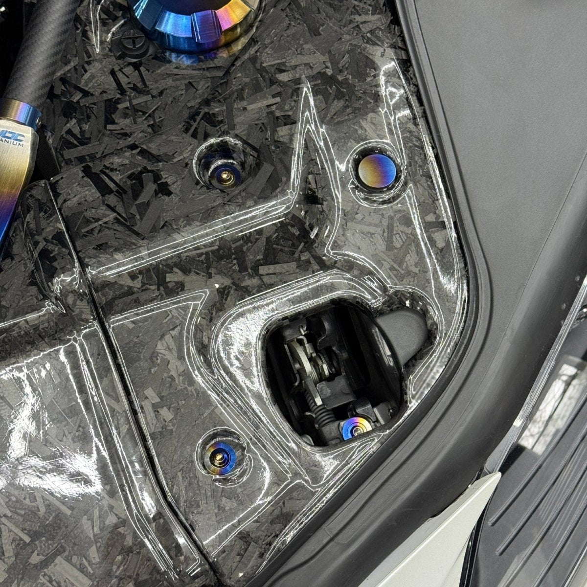 JDC Titanium Fender Plastic Clip Replacement Kit (A90/91 Supra) - JDMuscleEngine Dress - UpJDC-TI-A90-FPCRK+PLAQUESFull Kit (Including titanium plaques)Burnt
