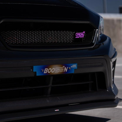 JDC Titanium Front License Plate Delete Kit | Subaru Applications/Universal - JDMuscleLicense Plate Brackets, Deletes & RelocationsJDC-TI-15SUBI-LPDBurnt"STi"