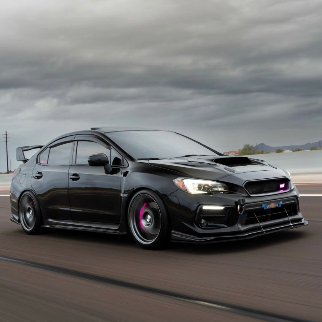 JDC Titanium Front License Plate Delete Kit | Subaru Applications/Universal - JDMuscleLicense Plate Brackets, Deletes & RelocationsJDC-TI-15SUBI-LPDBurnt"STi"