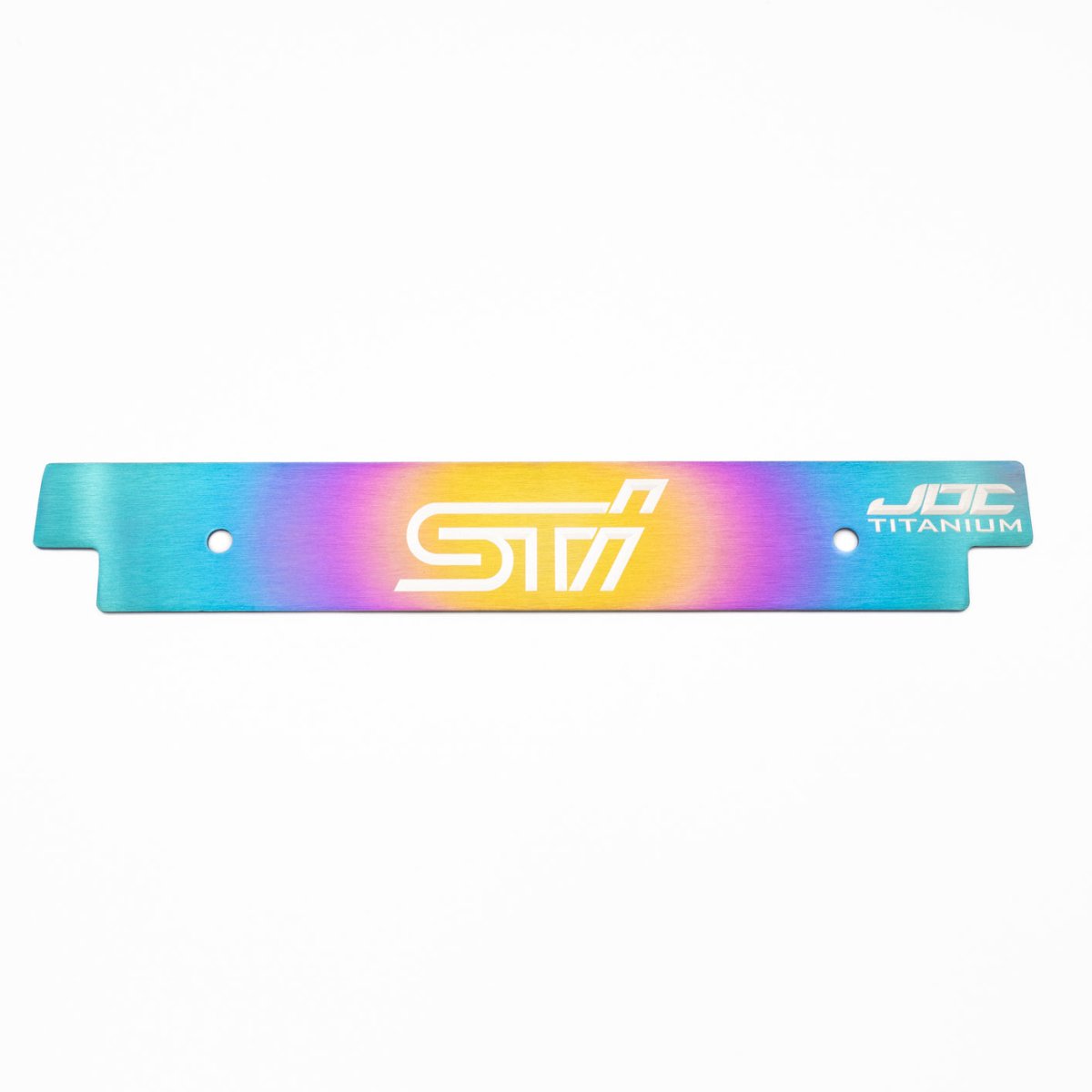 JDC Titanium Front License Plate Delete Kit | Subaru Applications/Universal - JDMuscleLicense Plate Brackets, Deletes & RelocationsJDC-TI-15SUBI-LPDBurnt"STi"