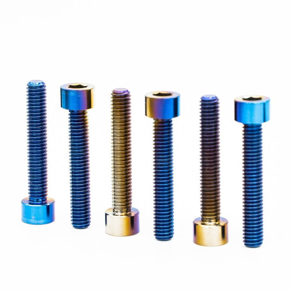 JDC Titanium Frontline Fabrication Valve Cover Hardware Replacement Kit (Evo 4 - 9) - JDMuscleEngine Dress - UpJDC-TI-EVO8/9-FLFVCHW-FKFull Kit (Outer and inner bolts)Burnt
