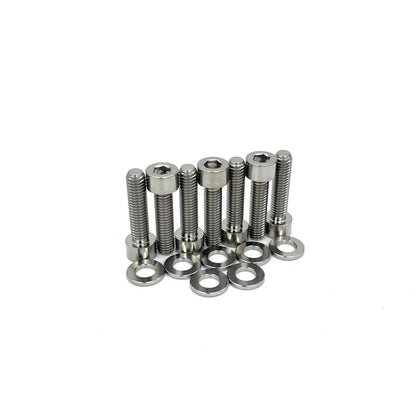 JDC Titanium Frontline Fabrication Valve Cover Hardware Replacement Kit (Evo 4 - 9) - JDMuscleEngine Dress - UpJDC-TI-EVO8/9-FLFVCHW-FKFull Kit (Outer and inner bolts)Burnt