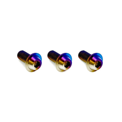 JDC Titanium Fuel Injector Harness Cover Hardware (Skyline R33 GT - R) - JDMuscleEngine Dress - UpJDC-TI-R33-FuelCoverHWBurnt