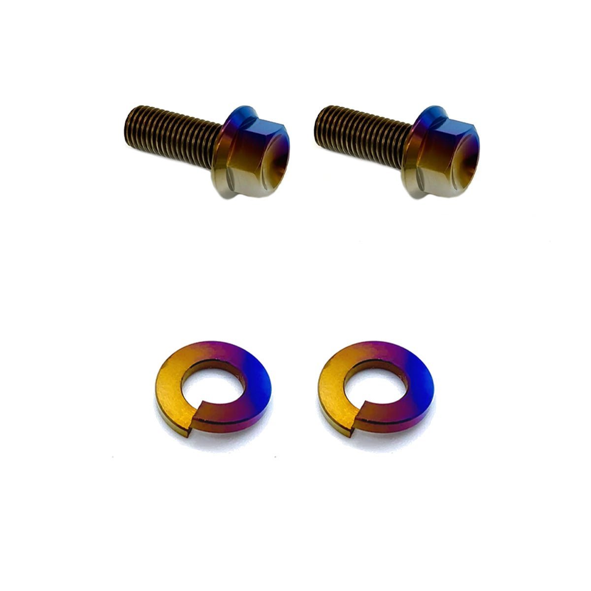 JDC Titanium Fuel Rail Mounting Bolts (Skyline R33 GT - R) - JDMuscleEngine Dress - UpJDC-TI-R33-FuelRailHWBurnt