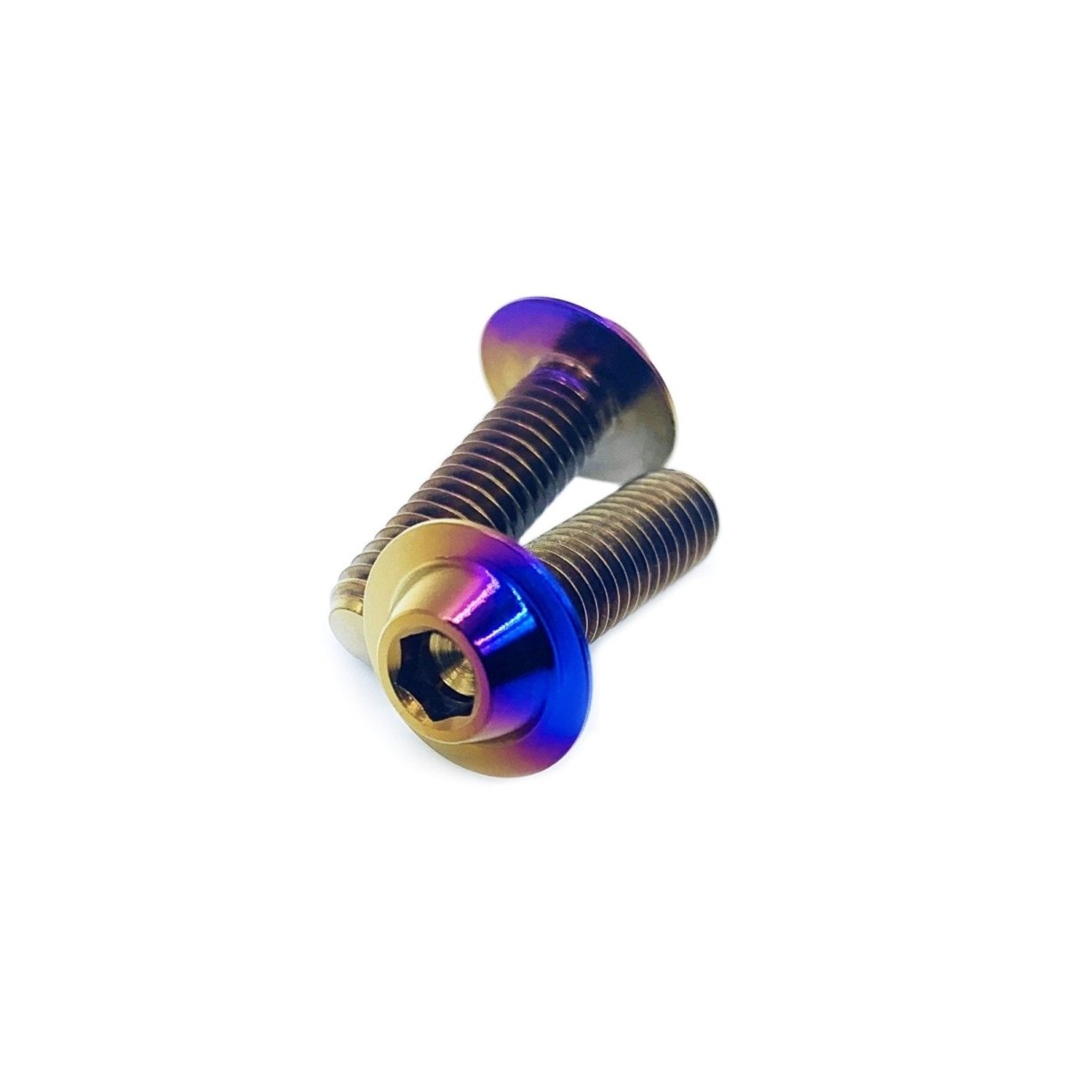 JDC Titanium Gas Filler Garnish Bolt Replacement Kit (Evo 7/8/9) - JDMuscleEngine Dress - UpJDC-TI-GFGBK-FFAFlush - Fit Allen HeadBurnt