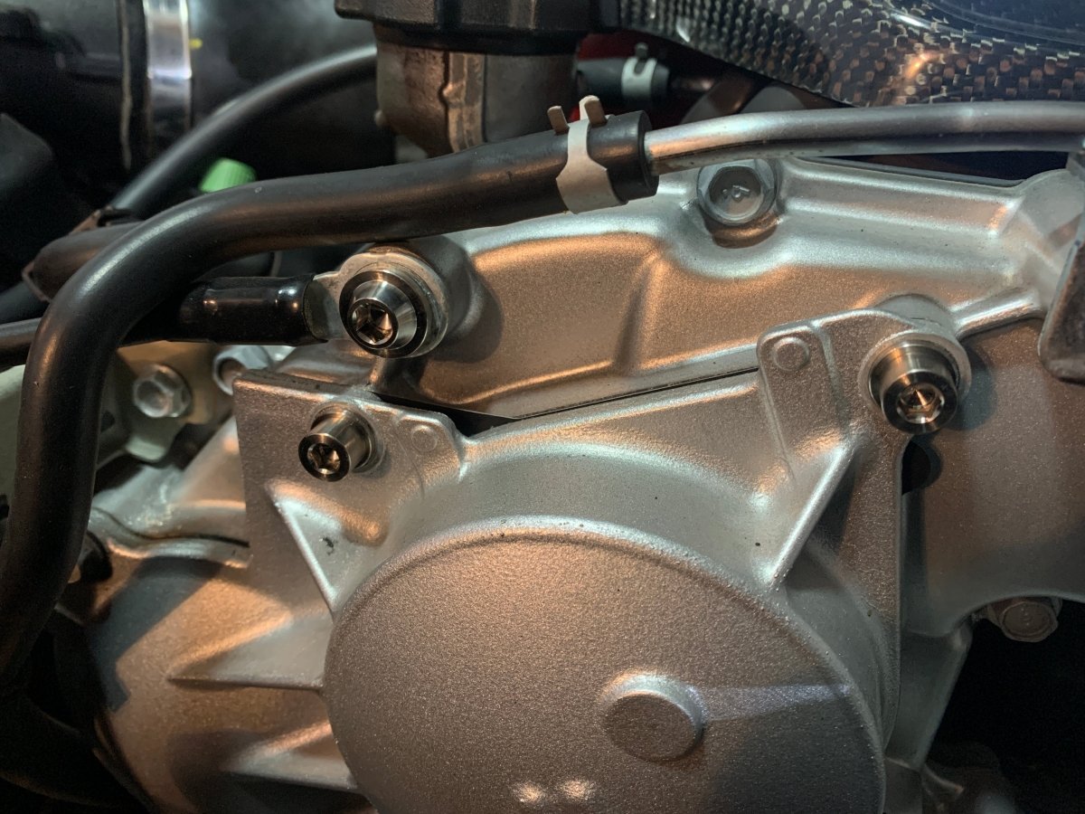JDC Titanium Grounding Hardware Replacement Kit (R35 GT - R) - JDMuscleEngine Dress - UpJDC-TI-GTR-GHRKBurnt