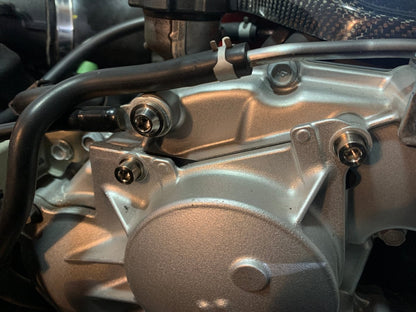 JDC Titanium Grounding Hardware Replacement Kit (R35 GT - R) - JDMuscleEngine Dress - UpJDC-TI-GTR-GHRKBurnt