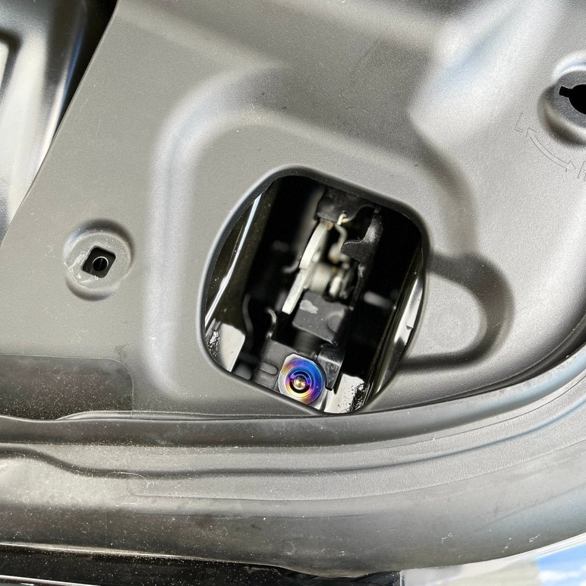 JDC Titanium Hood Latch Mechanism Hardware Kit (MK5 Supra) - JDMuscleEngine Dress - UpJDC-TI-MK5-HLMHKBurnt