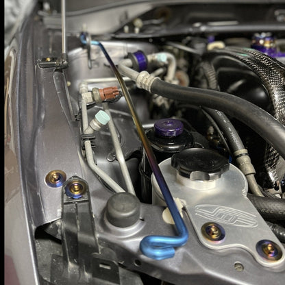 JDC Titanium Hood Prop Rod (Evo 7/8/9) - JDMuscleHood Prop RodJDC-TI-HPR-EVO789Burnt