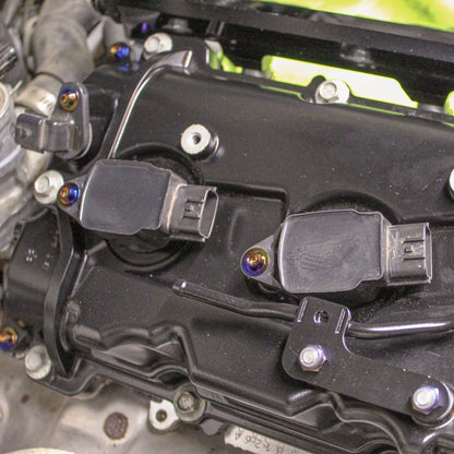 JDC Titanium Ignition Coil Hardware Replacement Kit (Nissan R35 GT - R/370Z) - JDMuscleIgnition ComponentsJDC-TI-GTR-ICHRK-AHAllen Head w/ WashersBurnt