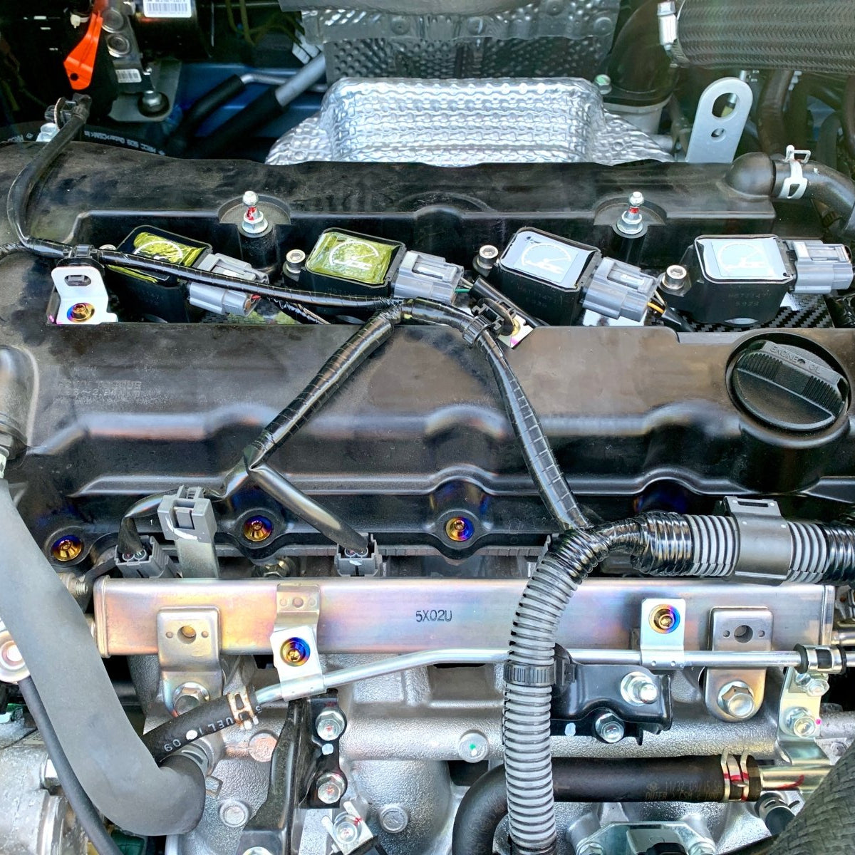 JDC Titanium Intake Manifold Area Hardware Replacement Kit (Evo X)
