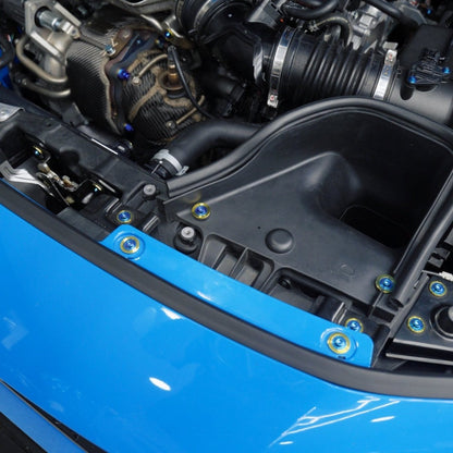 JDC Titanium Intake Scoop Hardware (2023+ FL5 Civic Type R) - JDMuscleEngine Dress - UpJDC-TI-FL5-IS-HW-FFAFlush - Fit AllenBurnt