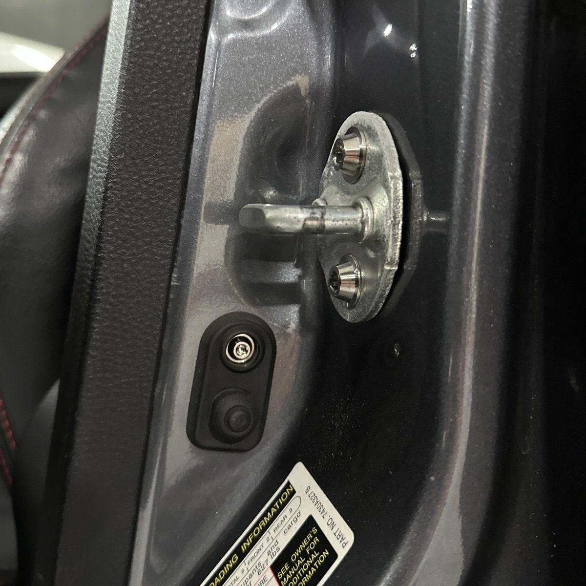 JDC Titanium Interior Door Hardware Kit (Evo 8/9) - JDMuscleInterior AccessoriesJDC-TI-EVO89-IDHK-FKFull Kit (Both Front & Rear Doors)Burnt