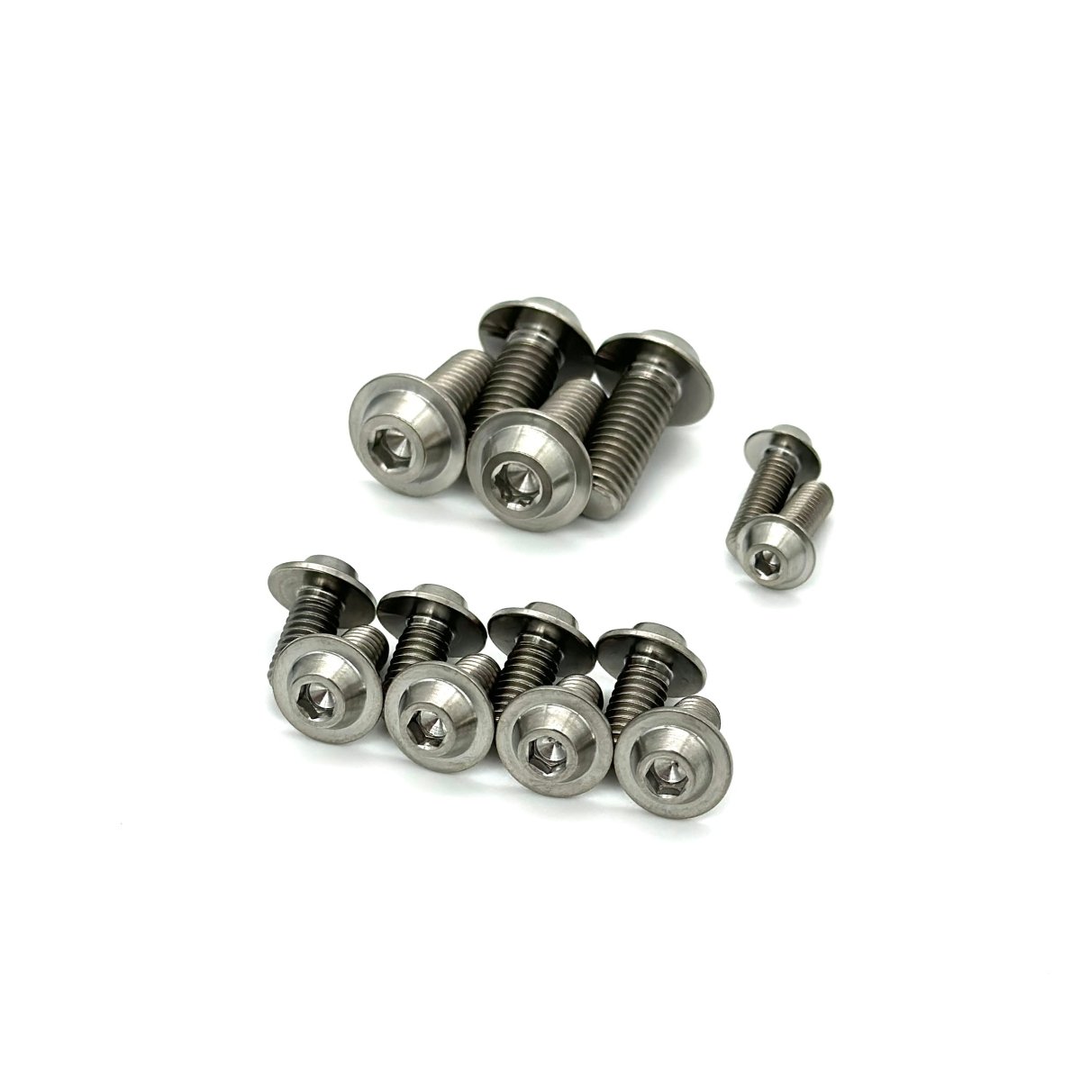 JDC Titanium Interior Door Hardware Kit (Evo 8/9) - JDMuscleInterior AccessoriesJDC-TI-EVO89-IDHK-FKFull Kit (Both Front & Rear Doors)Burnt