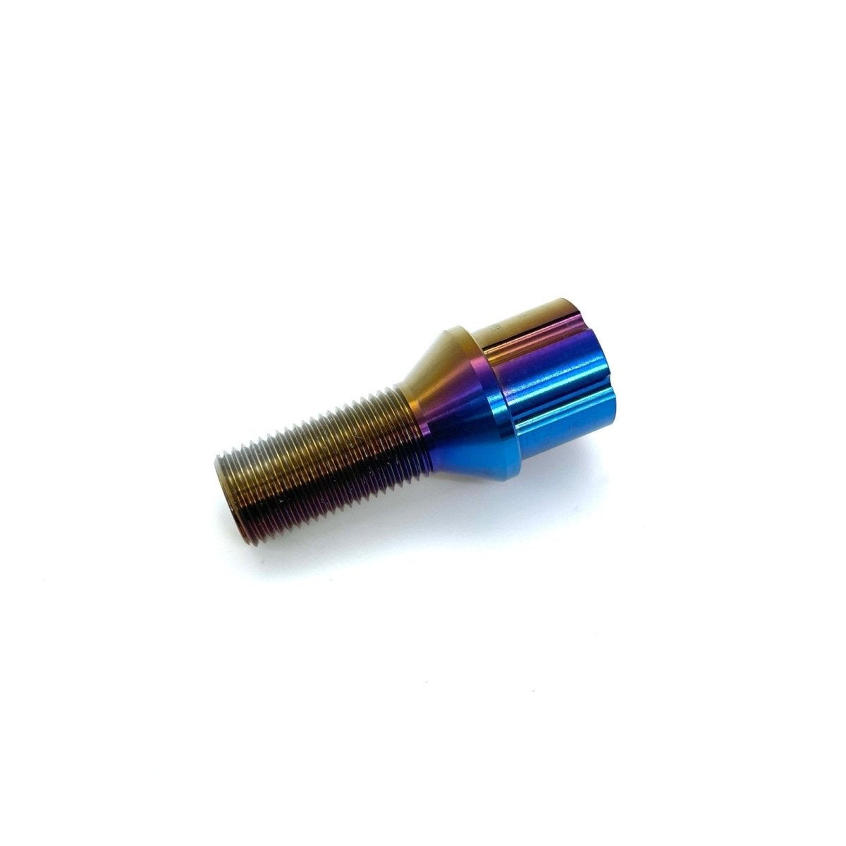 JDC Titanium Locking Lug Bolts (BMW/A90 Supra) - JDMuscleLug BoltsJDC-TI-A90-LLB-20+KEYBurnt