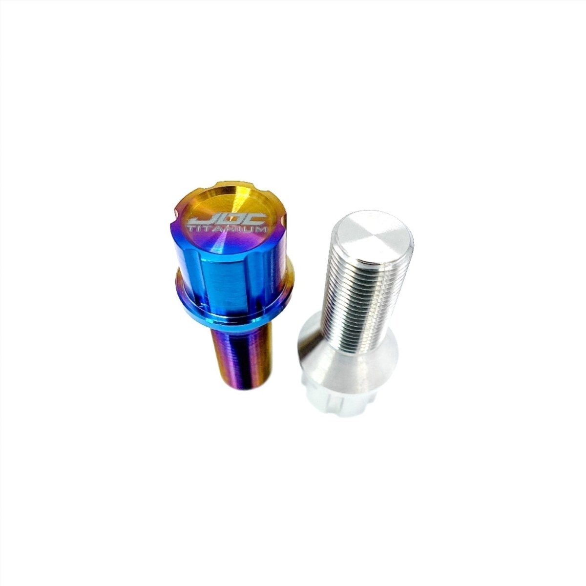 JDC Titanium Locking Lug Bolts (BMW/A90 Supra) - JDMuscleLug BoltsJDC-TI-A90-LLB-20+KEYBurnt