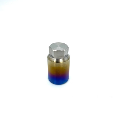 JDC Titanium Locking Lug Bolts (BMW/A90 Supra) - JDMuscleLug BoltsJDC-TI-A90-LLB-20+KEYBurnt