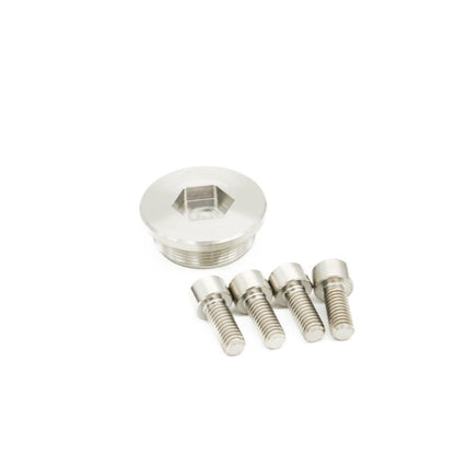 JDC Titanium MIVEC Cam Gear Cap (Evo 9) - JDMuscleMIVEC CapJDC-TI-EVO9-MCGC-Y-YInclude OEM GasketAdd OEM MIVEC HardwareBurnt