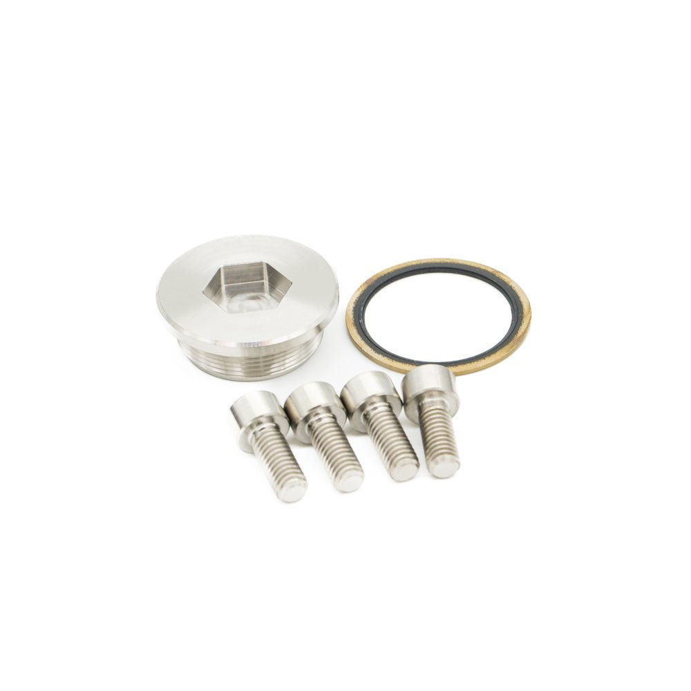 JDC Titanium MIVEC Cam Gear Cap (Evo 9) - JDMuscleMIVEC CapJDC-TI-EVO9-MCGC-Y-YInclude OEM GasketAdd OEM MIVEC HardwareBurnt