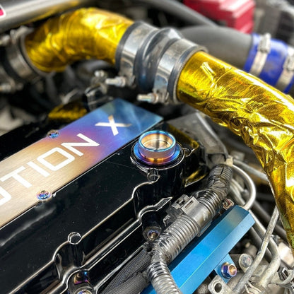 JDC Titanium Oil Cap (Evo X) - JDMuscleOil CapsJDC-TI-EVOX-OCBurnt