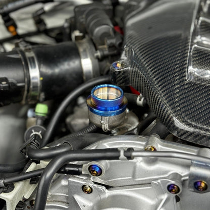 JDC Titanium Oil Cap (R35 GT - R/ Multiple Nissan Applications) - JDMuscleOil CapsJDC-TI-NISSAN-OCBurnt