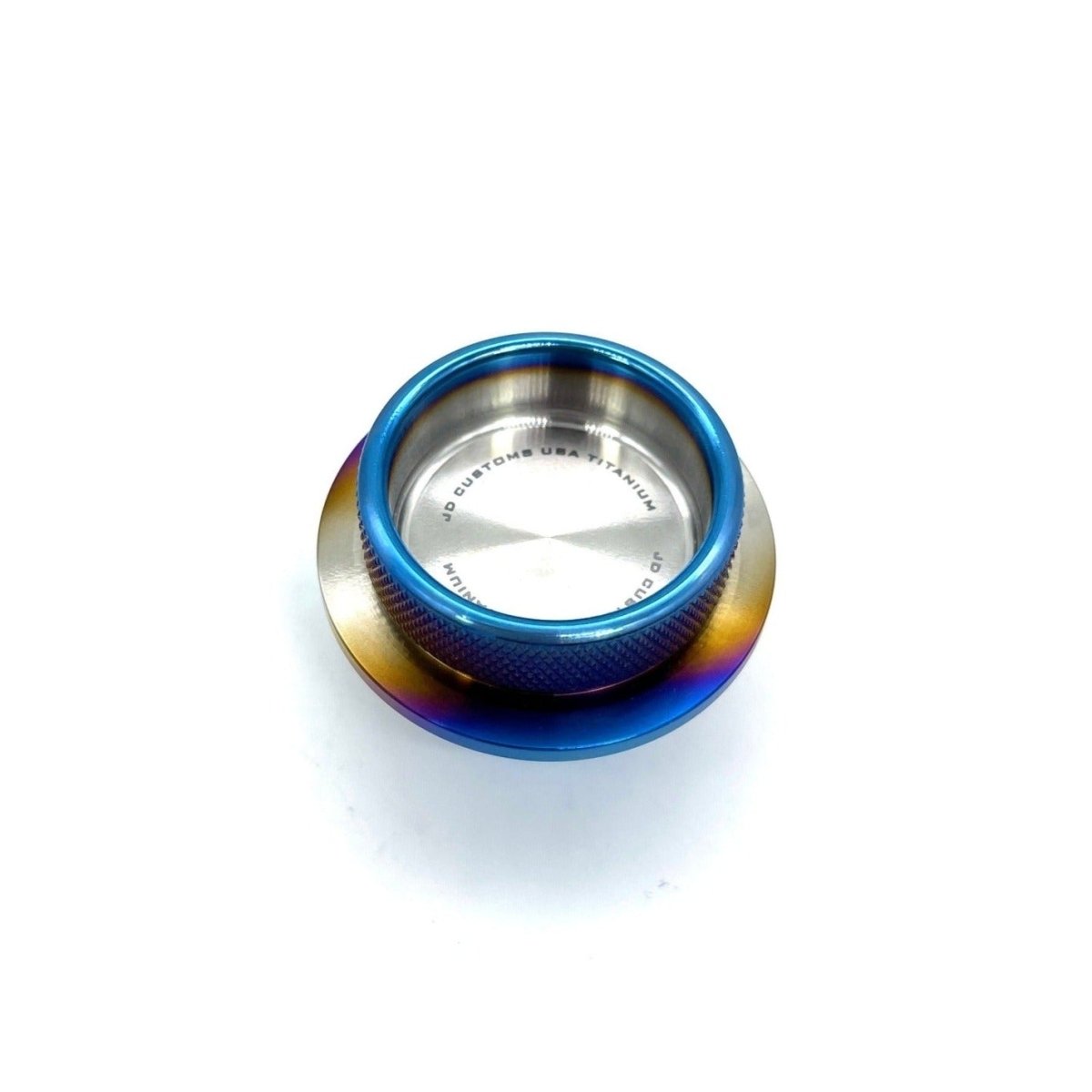 JDC Titanium Oil Cap (R35 GT - R/ Multiple Nissan Applications) - JDMuscleOil CapsJDC-TI-NISSAN-OCBurnt