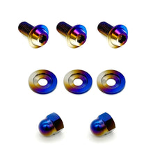 JDC Titanium Plastic Engine Cover Hardware (370Z) - JDMuscleEngine Dress - UpJDC-TI-370Z-ENG-CVR-HW-1Flush - Fit Allen Head BoltsBurnt