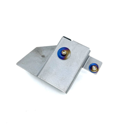 JDC Titanium Power Steering Heat Shield Hardware Kit (Evo 8/9) - JDMuscleEngine Dress - UpJDC-TI-EVO89-PSHKBurnt