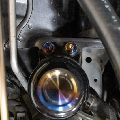 JDC Titanium Power Steering Reservoir Bolt Replacement Kit (Evo 8/9/X) - JDMuscleEngine Dress - UpJDC-TI-EVO89X-PSRHK-FFAFlush - Fit Allen HeadBurnt