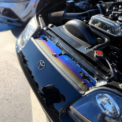 JDC Titanium Radiator Cooling Shroud | MK4 Toyota Supra - JDMuscleRadiator Cooling ShroudsJDC-TI-RCS-MK4-SUPRABurntNo Additional Logo (JDC Titanium Only)