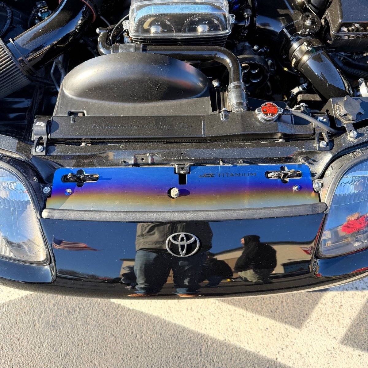 JDC Titanium Radiator Cooling Shroud | MK4 Toyota Supra - JDMuscleRadiator Cooling ShroudsJDC-TI-RCS-MK4-SUPRABurntNo Additional Logo (JDC Titanium Only)