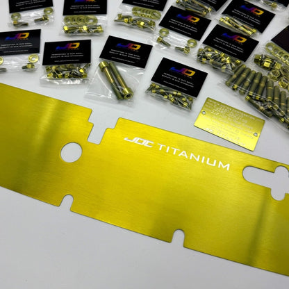 JDC Titanium Radiator Cooling Shroud | MK4 Toyota Supra - JDMuscleRadiator Cooling ShroudsJDC-TI-RCS-MK4-SUPRABurntNo Additional Logo (JDC Titanium Only)