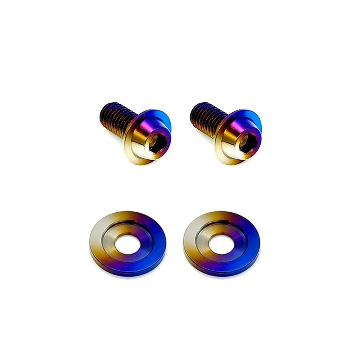 JDC Titanium Radiator Fan Bracket Hardware Kit (MK4 Supra) - JDMuscleEngine Dress - UpJDC-Ti-RFBHW-MK4SPRABurnt