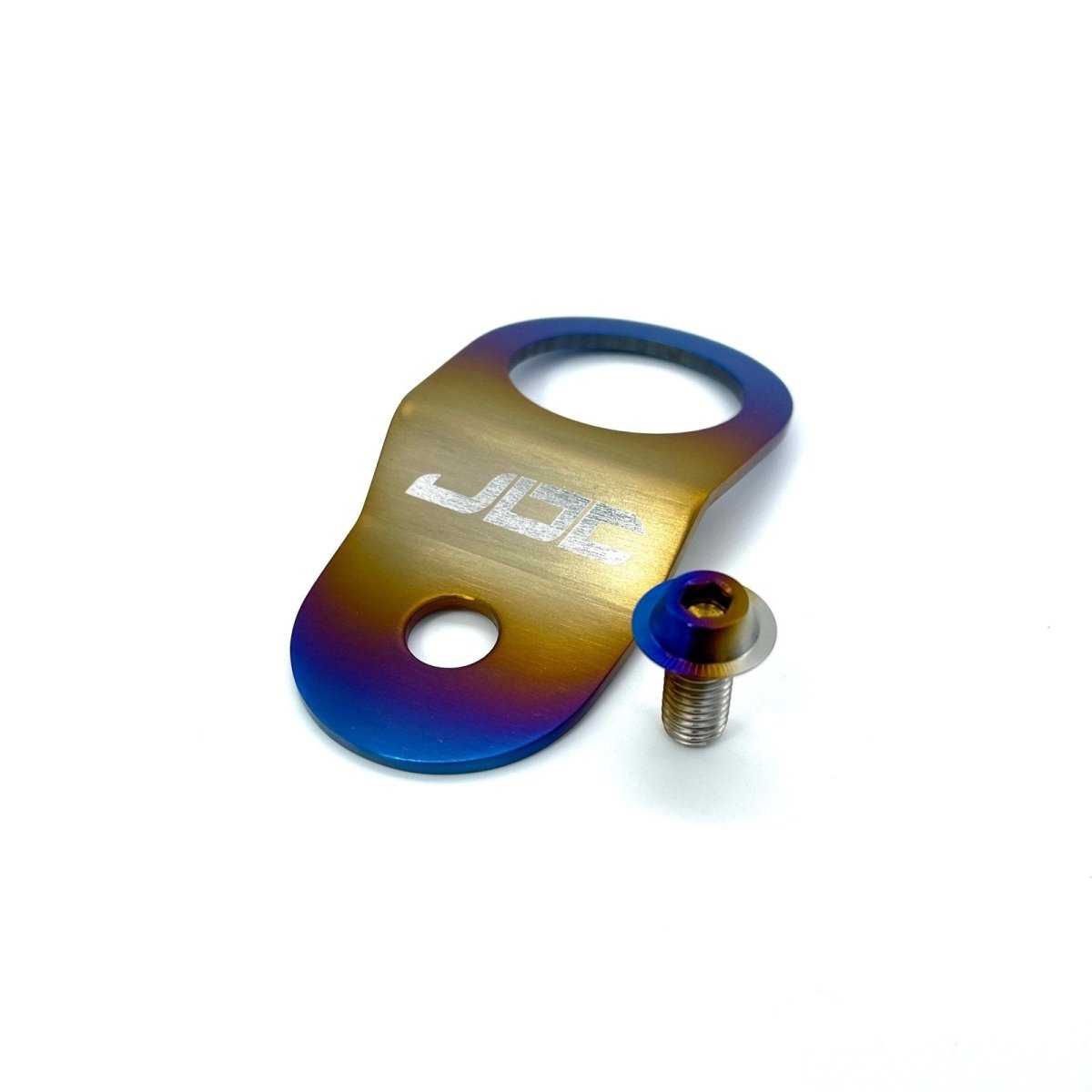 JDC Titanium Radiator Stay Bracket Hardware | Sold Individually (Evo 7/8/9/Universal) - JDMuscleRadiator StaysJDC-TI-EVO89-RSB-HW-FFAFlush - Fit Allen HeadBurnt