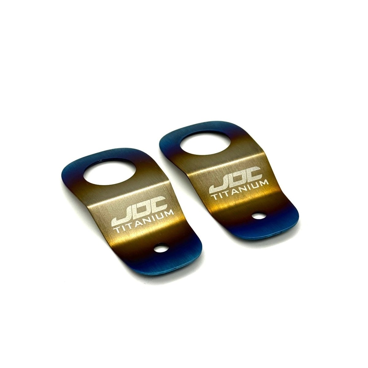 JDC Titanium Radiator Stay Bracket | Honda S2000, EK, EM, & EJ Models - JDMuscleRadiator BracketsJDC-TI-HONDA-RSB-S2000-NOHWHonda S2000 (Set of 2 Brackets) No HardwareBurnt