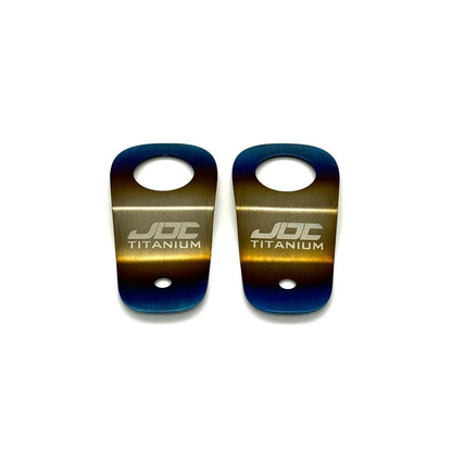 JDC Titanium Radiator Stay Bracket | Honda S2000, EK, EM, & EJ Models - JDMuscleRadiator BracketsJDC-TI-HONDA-RSB-S2000-NOHWHonda S2000 (Set of 2 Brackets) No HardwareBurnt