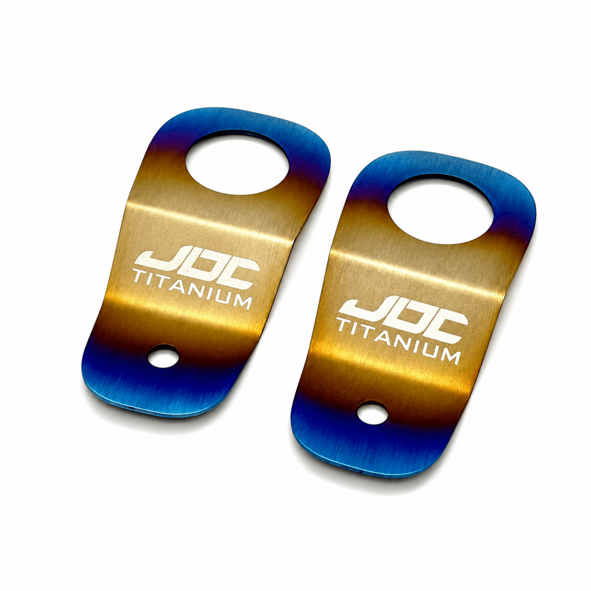 JDC Titanium Radiator Stay Bracket | Honda S2000, EK, EM, & EJ Models - JDMuscleRadiator BracketsJDC-TI-HONDA-RSB-S2000-NOHWHonda S2000 (Set of 2 Brackets) No HardwareBurnt