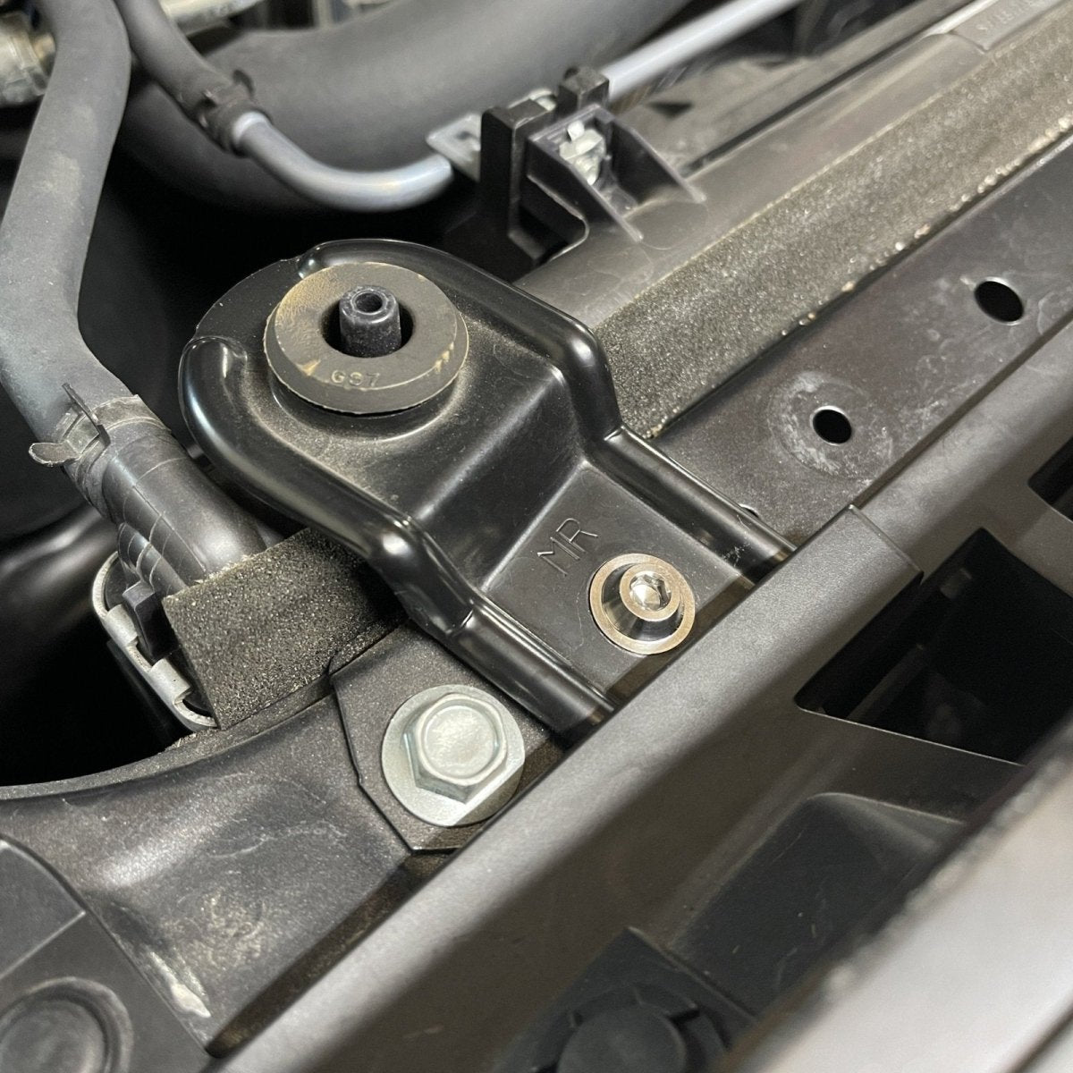 JDC Titanium Radiator Stay Hardware Kit (15 - 21 WRX/STi) - JDMuscleEngine Dress - UpJDC-TI-SUB-RSBHK-YInclude Bolts Next to BracketsBurnt