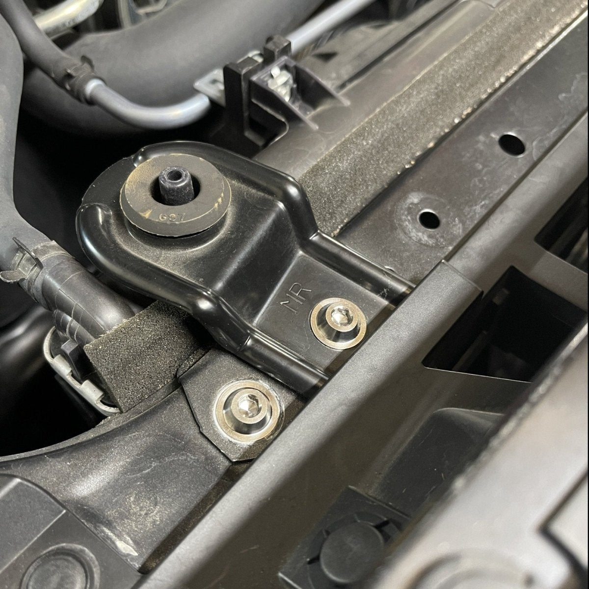 JDC Titanium Radiator Stay Hardware Kit (15 - 21 WRX/STi) - JDMuscleEngine Dress - UpJDC-TI-SUB-RSBHK-YInclude Bolts Next to BracketsBurnt