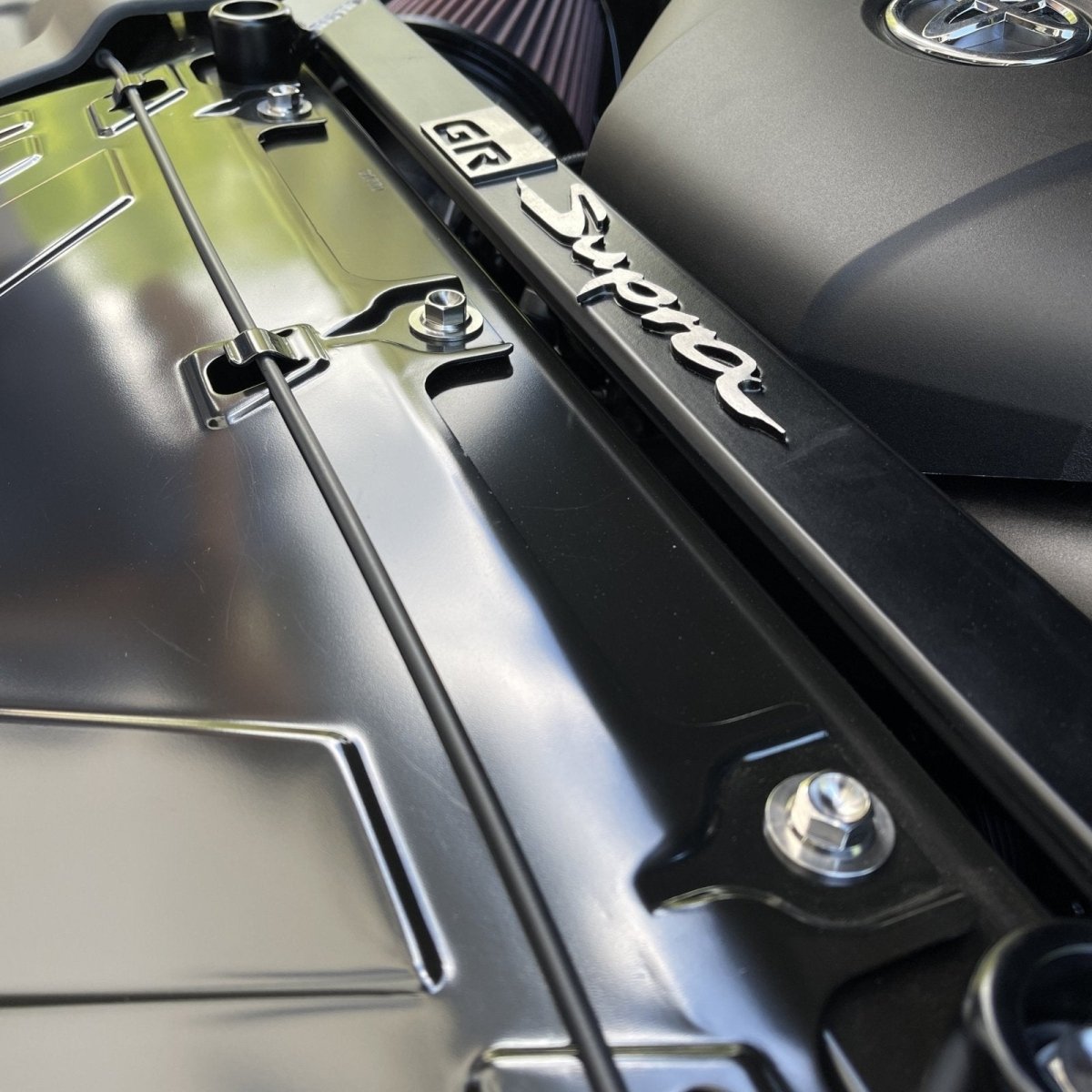 JDC Titanium Radiator Support Hardware Kit (MK5 Supra) - JDMuscleBadgesJDC-TI-A90-RSHK-FK-CHBFull KitFlush Fit Allen Head BoltsBurnt