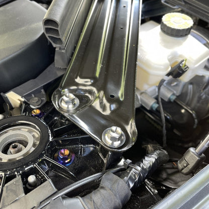 JDC Titanium Rear Strut Brace Hardware Kit (MK5 Supra) - JDMuscleStrut BarsJDC-TI-A90-RSBHKBurnt