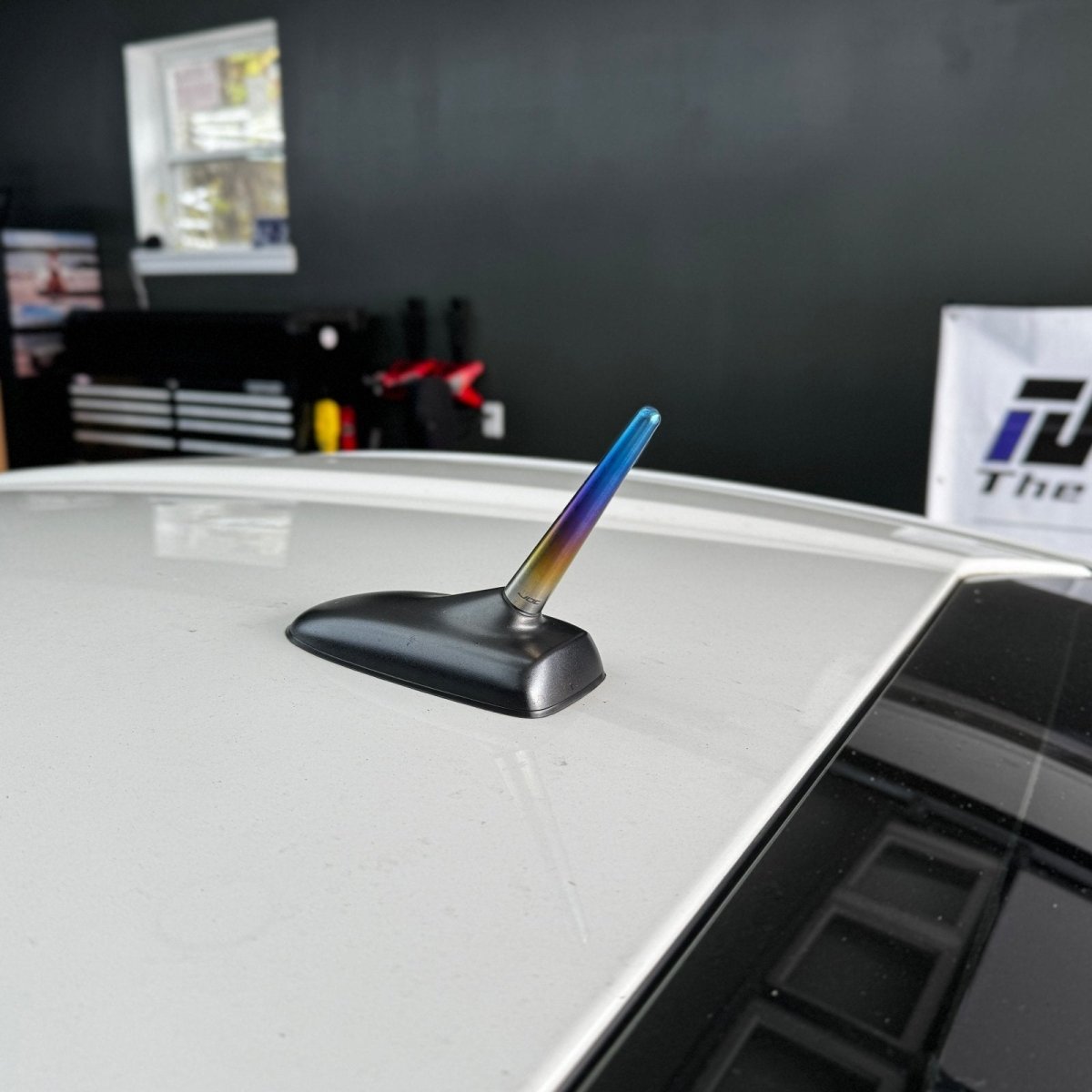 JDC Titanium Shorty Antenna (13 - 20 BRZ/FR - S) - JDMuscleAntennas & CoversJDC-TI-ANTENNA-TYPE2Burnt