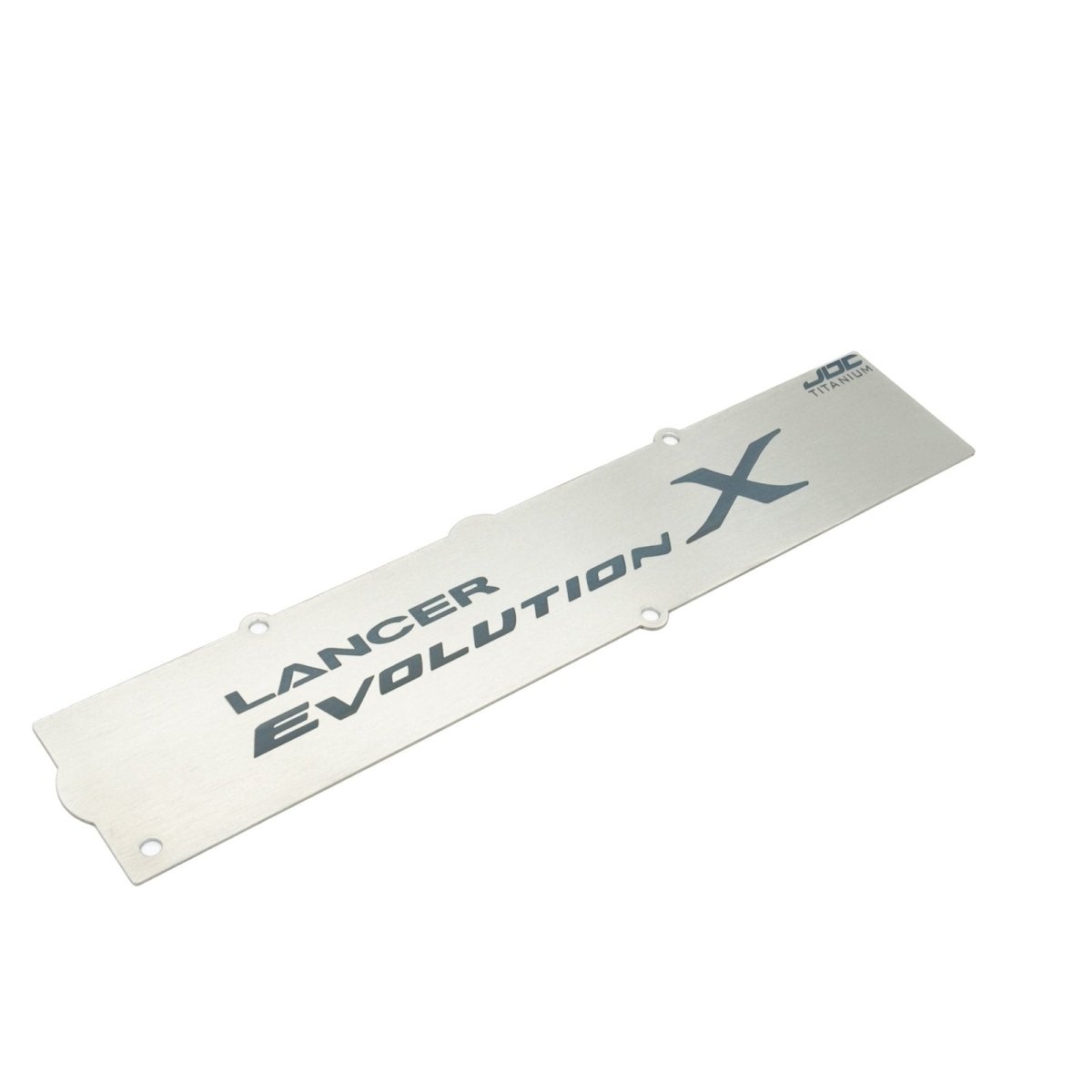 JDC Titanium Spark Plug Cover (Evo X) - JDMuscleSpark Plug CoversJDC-TI-EVOX-SPCBurntSmall JDC Titanium Only