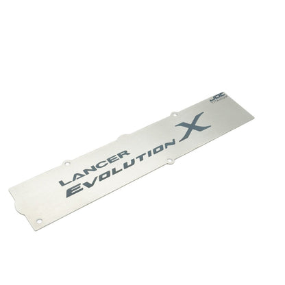 JDC Titanium Spark Plug Cover (Evo X) - JDMuscleSpark Plug CoversJDC-TI-EVOX-SPCBurntSmall JDC Titanium Only