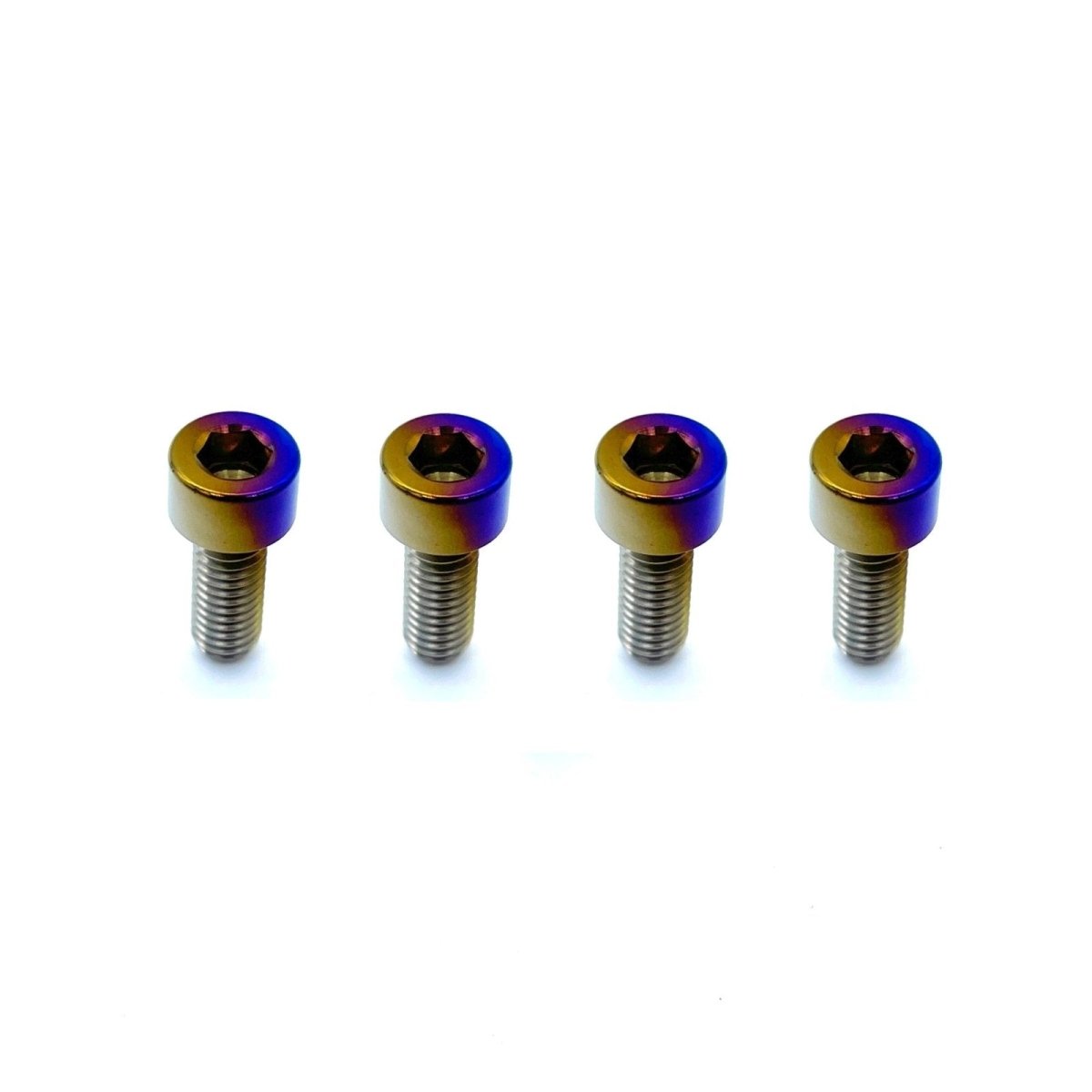 JDC Titanium Spark Plug Cover Hardware (Evo 7/8/9) - JDMuscleEngine Dress - UpJDC-TI-EVO789-SPCH-FFAFlush - Fit Allen HeadBurnt